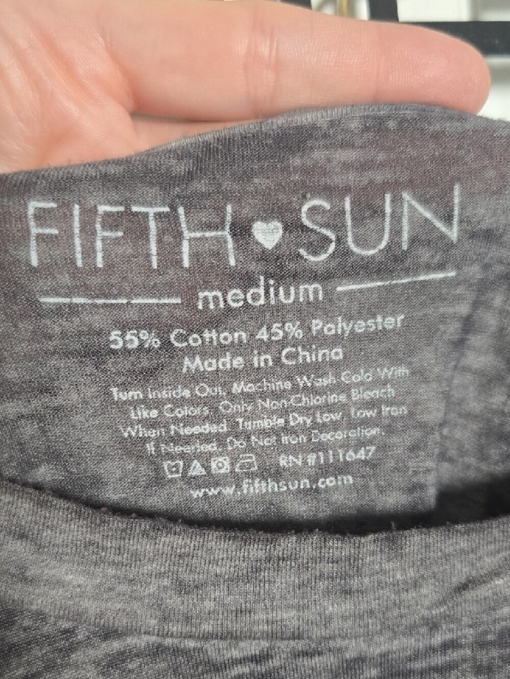 Fifth Sun M Medium Here For A Good Time Not A Long Time graphic Cotton polyester - Picture 4 of 6